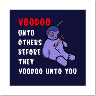 Voodoo Doll Sticker Posters and Art